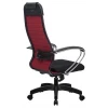 Кресло офисное Комплект 23, красный, черный, ткань