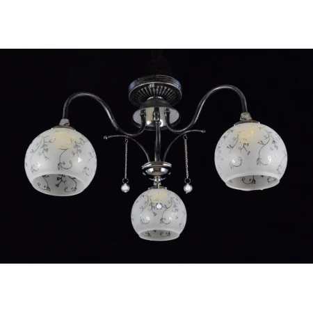 МС-MH31070A/3 BK+CR (6) светильник потолочный [01080810]