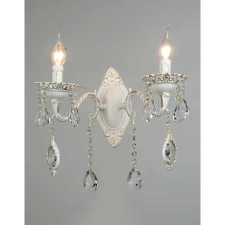 P7402/2W  (10) - Бра Барокко (Свеча на ветру)