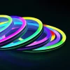 Комплект гибкого неона 12&nbsp;В 7&nbsp;Вт/м 48 Led/м 5050 IP65, односторонний мульти, 5 м Elektrostandard SLS 02 RGB IP 65