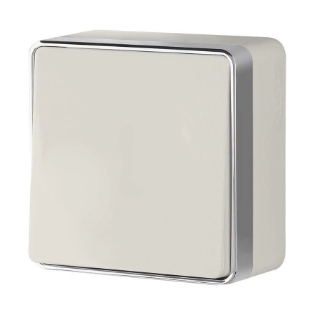 Выключатель одноклавишный проходной Gallant слоновая кость