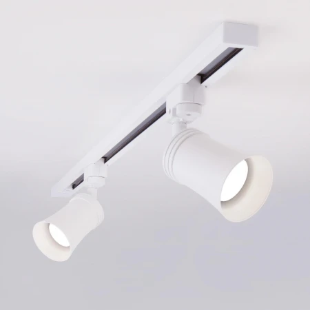 Трековый светильник для однофазного шинопровода Vetro GU10 Белый (1&nbsp;шт.) Elektrostandard MRL 1001