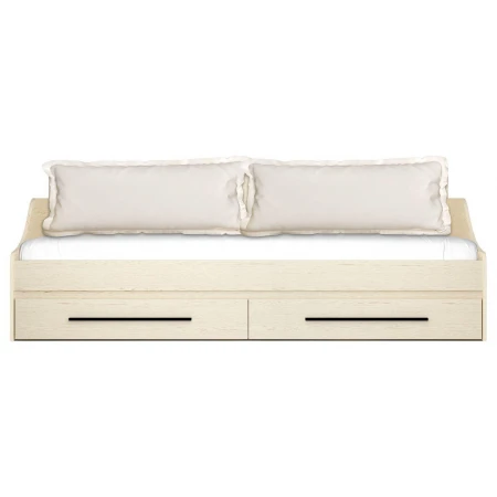 Кровать односпальная Милан дуб леонардо с ящиками 