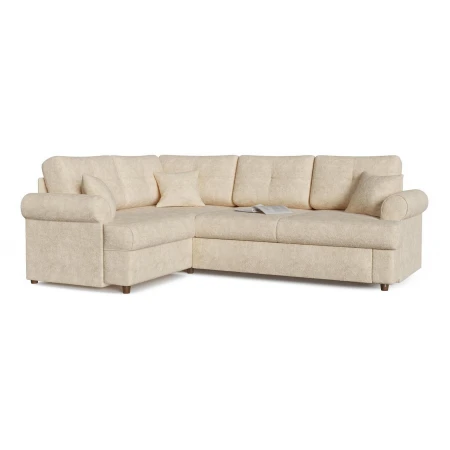 Угловой диван-кровать Мирта (Милфорд) Дельфин