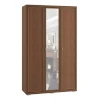 Шкаф 3-х дверный Ливорно зеркальный, орех донской 