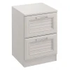 Тумба с 2-мя ящиками Лоретт (дуб белый)