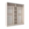 Шкафы-купе 3-х дверный Домашний бодега светлый, зеркальный 