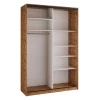 Шкафы-купе 2-х дверный Шкаф-купе зеркальный, коричневый 