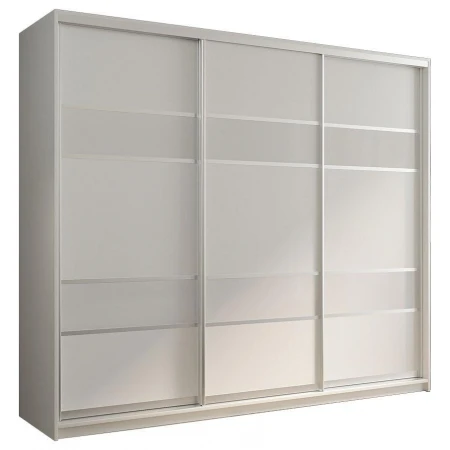 Шкафы-купе 3-х дверный Кааппи 8 белый, белый бриллиант 