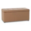 Банкетка-сундук Лонг бежевая