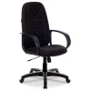 Кресло офисное CH 727, черный, текстиль
