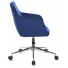 Кресло офисное CH-380SL, сапфировый, велюр