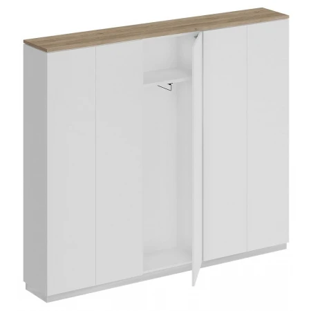 Шкаф 5-ти дверный City белый премиум 