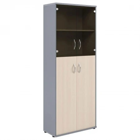 Шкаф 4-х дверный Imago бронзовый, клен 