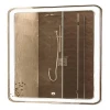 Зеркало настенное с подсветкой (80x80 см) Vita AM-Vit-800-800-DS-F