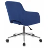 Кресло офисное CH-380SL, сапфировый, велюр