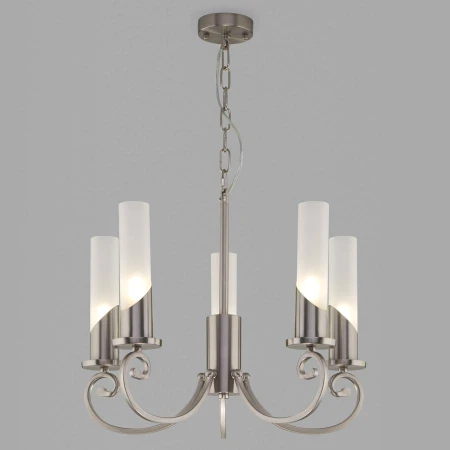 Люстра Eurosvet 60117/5 никель Banci