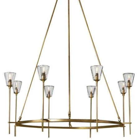 Люстра Delight Collection 8614P/8 gold Torche De Verre