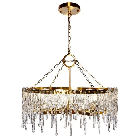 Люстра Garda Decor K2KG1102P-8A Cold Heart Line Gold