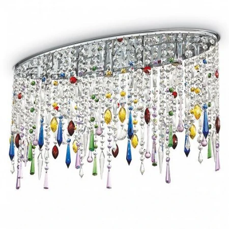 Хрустальный светильник Ideal Lux RAIN PL5 COLOR