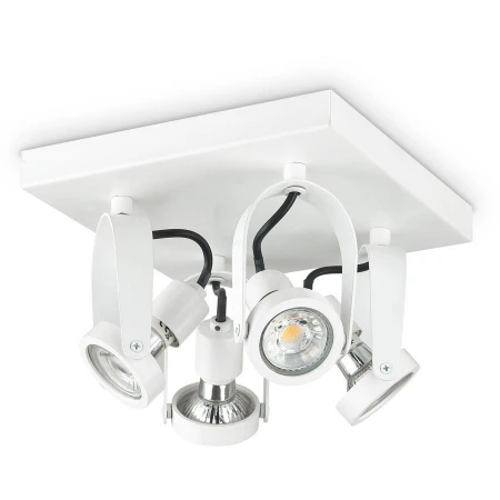 Спот Ideal Lux GLIM COMPACT PL4 SQUARE BIANCO