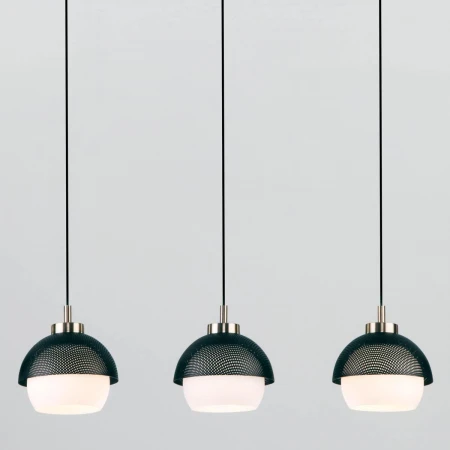 Подвесной светильник Eurosvet 50106/3 античная бронза/черный