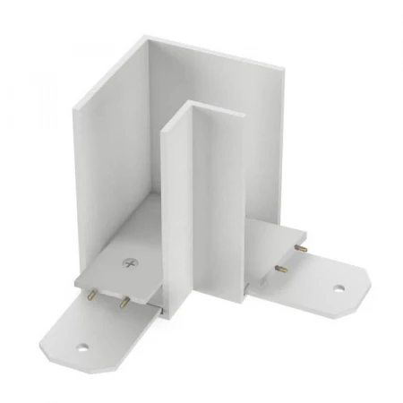 Угловой соединитель для шинопровода Denkirs TR2102-WH