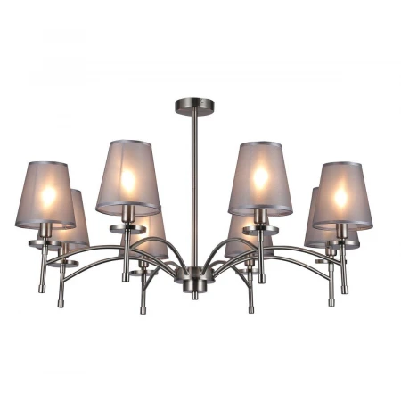 Подвесная люстра Escada Faith 694/8PL Nickel