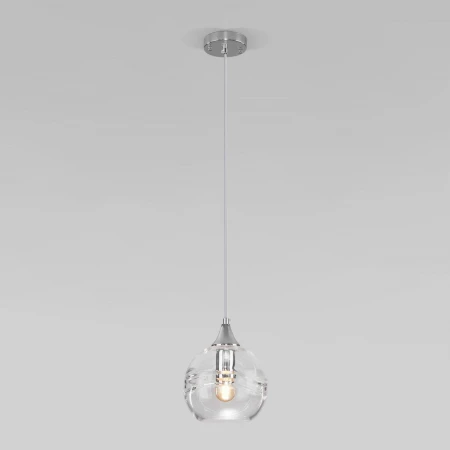 Подвесной светильник Eurosvet Lotus 50221/1 прозрачный