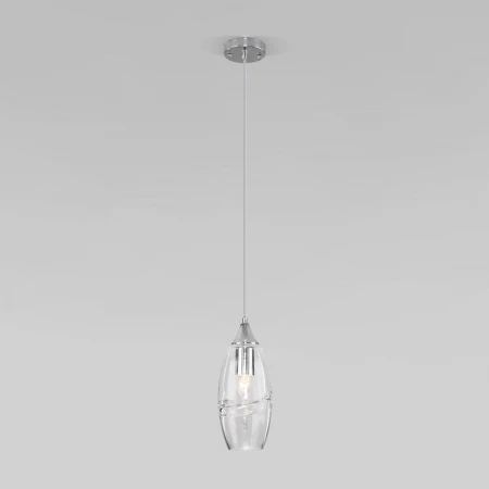 Подвесной светильник Eurosvet Lotus 50222/1 прозрачный