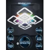 Потолочная светодиодная люстра Seven Fires Eila SF5010/9C-WT-RGB