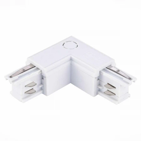 Коннектор L-образный левый ST Luce Трехфазная трековая система ST030.509.15L