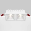 Встраиваемый светильник Maytoni Alfa LED DL043-02-15W4K-D-SQ-W
