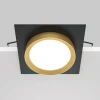 Встраиваемый светильник Maytoni Hoop DL086-GX53-SQ-BG