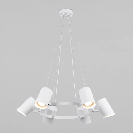 Подвесная люстра Eurosvet Splay 70147/6 белый