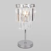 Настольная лампа Eurosvet Elegante 01136/1 хром/прозрачный хрусталь Strotskis
