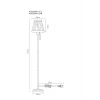 Торшер Arte Lamp Marriot A5039PN-1CC