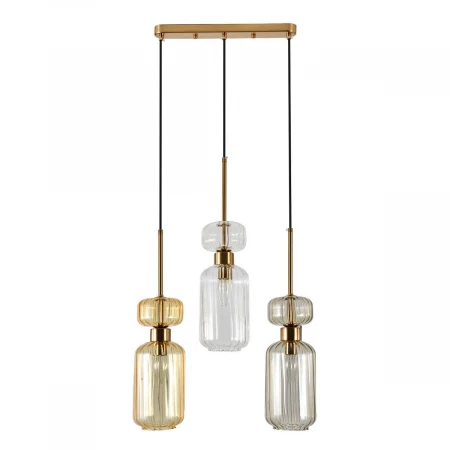 Подвесной светильник Escada Gloss 1141/3S BG/CL/AM