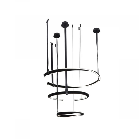 Люстра Kink Light Маджена черный 07656-3A,19(4000K)