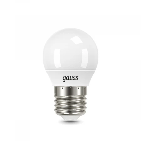 Лампа светодиодная Gauss E27 9.5W 6500K матовая 105102310