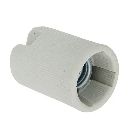 Патрон General GLH-E14-CER-H-W, керамический, Е14, подвесной, белый, 1/400