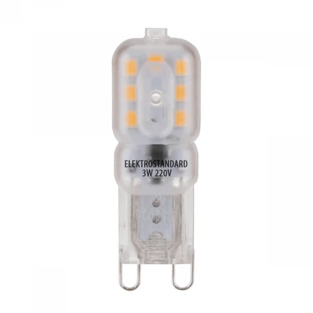 Лампа светодиодная филаментная Elektrostandard G9 3W 3300K прозрачная a049866