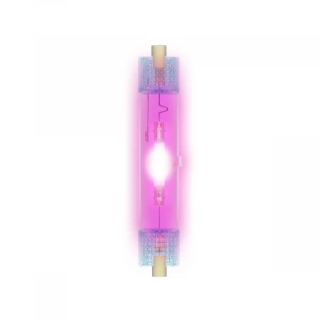 Лампа металлогалогеновая Uniel R7s 70W прозрачная MH-DE-70/PURPLE/R7s 04849