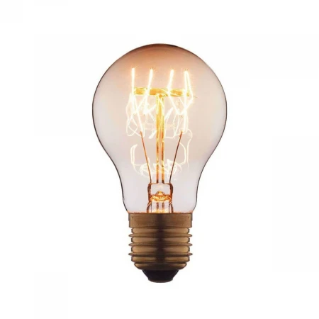 Лампа накаливания E27 60W прозрачная 7560-T