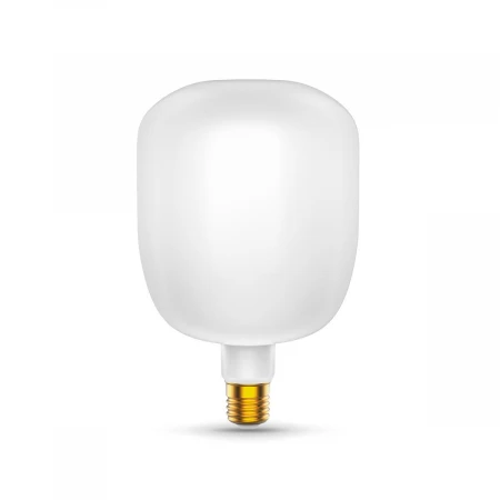 Лампа светодиодная филаментная Gauss E27 9W 4100К матовая 1015802209