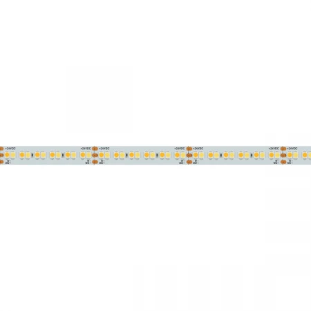 Светодиодная лента Arlight 19,2W/m 240LED/m 3528SMD теплый белый/белый 5M 025210(2)