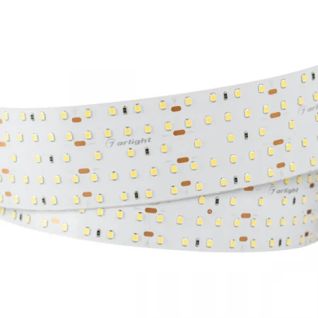 Светодиодная лента Arlight 30W/m 420LED/m 2835SMD теплый белый 2,5M 021205(2)