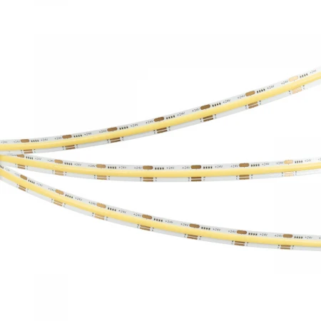 Светодиодная лента герметичная Arlight 7W/m 378LED/m CSPSMD холодный белый 5М SPI-COB-PS-X378-14mm 24V 041741