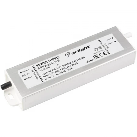 Блок питания Arlight ARPV-45B 24V 45W IP67 1,88A 021965