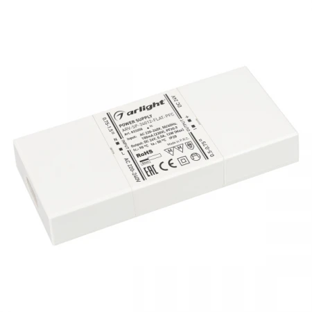 Блок питания Arlight ARV-SP-24012-FLAT-PFC 24V 12W IP20 0,5A 033258